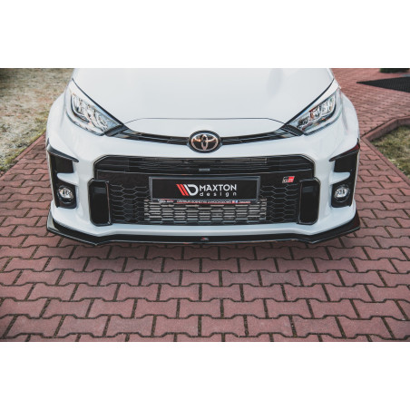 SPLITTER ANTERIORE V.1 Toyota GR Yaris Mk4 (Cod. M-TO-YA-4-GR4-FD1G)