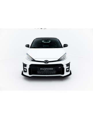 SPLITTER ANTERIORE V.3 + Flaps Toyota GR Yaris Mk4 (Cod. M-TO-YA-4-GR4-FD3G+FSF)