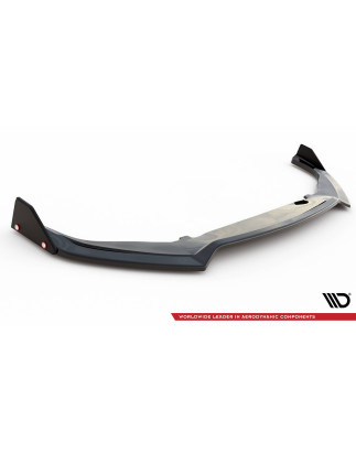 SPLITTER ANTERIORE V.3 + Flaps Toyota GR Yaris Mk4 (Cod. M-TO-YA-4-GR4-FD3G+FSF)