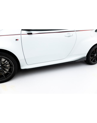Diffusori minigonne V.2 + Flaps Toyota GR Yaris Mk4 (Cod. M-TO-YA-4-GR4-SD2G+SF)