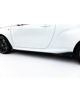 Diffusori minigonne V.2 + Flaps Toyota GR Yaris Mk4 (Cod. M-TO-YA-4-GR4-SD2G+SF)