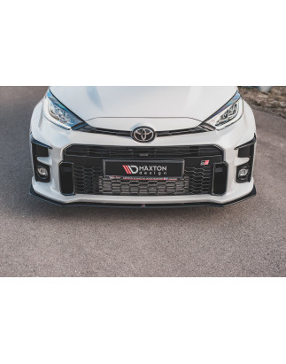 SPLITTER ANTERIORE street pro Toyota GR Yaris Mk4 (Cod. M-TOYA4GR4CNC-FD1B)