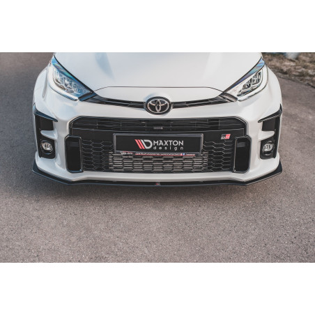 SPLITTER ANTERIORE street pro Toyota GR Yaris Mk4 (Cod. M-TOYA4GR4CNC-FD1B)