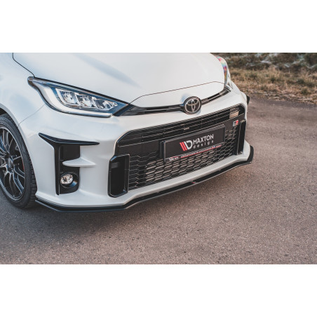 SPLITTER ANTERIORE street pro Toyota GR Yaris Mk4 (Cod. M-TOYA4GR4CNC-FD1B)