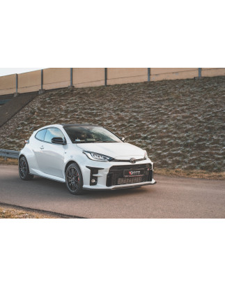SPLITTER ANTERIORE street pro Toyota GR Yaris Mk4 (Cod. M-TOYA4GR4CNC-FD1B)