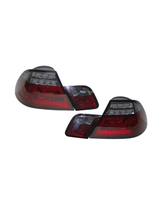 Fari Posteriori BMW E46 2P 2003-2005 Led Red Smoked Led Lampeggiante Cardna (Cod. E-FAB0135)