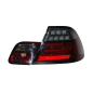 Fari Posteriori BMW E46 2P 2003-2005 Led Red Smoked Led Lampeggiante Cardna (Cod. E-FAB0135)