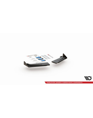Splitters posteriori laterali Street Pro + Flaps Toyota GR Yaris Mk4 (Cod. M-TOYA4GR4CNC-RSD1B+RSF1G