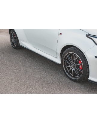 Diffusori minigonne street pro Toyota GR Yaris Mk4 (Cod. M-TOYA4GR4CNC-SD1B)