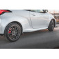 Diffusori minigonne street pro + Flaps Toyota GR Yaris Mk4  (Cod. M-TOYA4GR4CNC-SD1B+SRF1G)