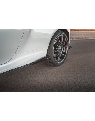 Diffusori minigonne street pro + Flaps Toyota GR Yaris Mk4  (Cod. M-TOYA4GR4CNC-SD1B+SRF1G)