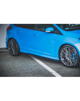 Diffusori minigonne street pro Ford Focus RS Mk3 (Cod. M-FOFO3RSCNC-SD1B)