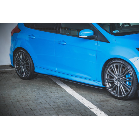 Diffusori minigonne street pro Ford Focus RS Mk3 (Cod. M-FOFO3RSCNC-SD1B)
