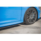 Diffusori minigonne street pro + Flaps Ford Focus RS Mk3 (Cod. M-FOFO3RSCNC-SD1B+SRF1G)