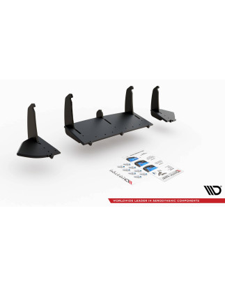 DIFFUSORE POSTERIORE street pro V.1 Ford Focus RS Mk3 (Cod. M-FOFO3RSCNC-RS1B)