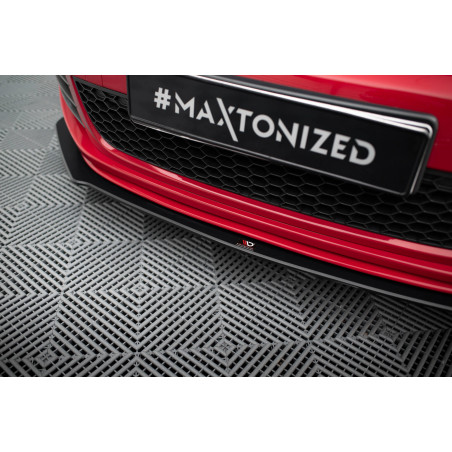 SPLITTER ANTERIORE street pro V.3 Volkswagen Golf GTI Mk6 (Cod. M-VWGO6GTICNC-FD3B)