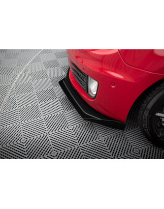 SPLITTER ANTERIORE street pro V.3 + Flaps Volkswagen Golf GTI Mk6 (Cod. M-VWGO6GTICNC-FD3B+FSF1G)