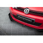 SPLITTER ANTERIORE street pro V.3 + Flaps Volkswagen Golf GTI Mk6 (Cod. M-VWGO6GTICNC-FD3B+FSF1G)