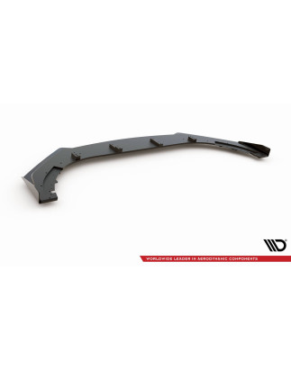 SPLITTER ANTERIORE street pro V.3 + Flaps Volkswagen Golf GTI Mk6 (Cod. M-VWGO6GTICNC-FD3B+FSF1G)