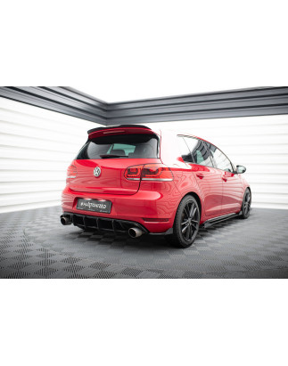 Racing Durability DIFFUSORE POSTERIORE V.2 Volkswagen Golf GTI Mk6 (Cod. M-VWGO6GTICNC-RS2B)