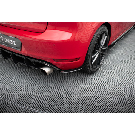 Splitters posteriori laterali Street Pro Volkswagen Golf GTI Mk6 (Cod. M-VWGO6GTICNC-RSD1B)