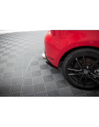 Splitters posteriori laterali Street Pro Volkswagen Golf GTI Mk6 (Cod. M-VWGO6GTICNC-RSD1B)
