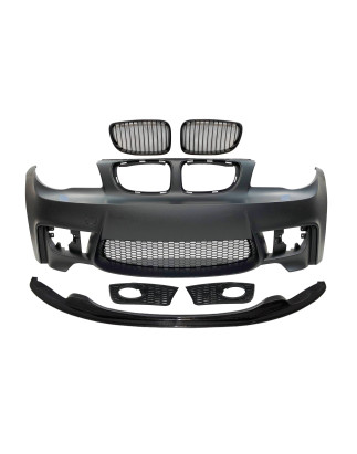 Paraurti Anteriori BMW E82 / E88 / E87 / E81 M1  05-11 Spoiler Carbonio (Cod. E-TCB62056202)