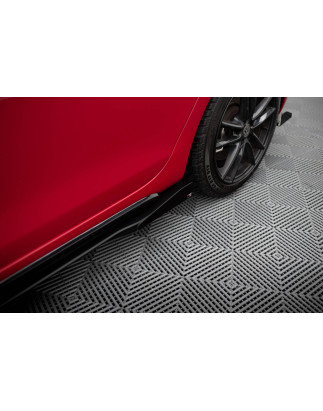 Diffusori minigonne street pro + Flaps Volkswagen Golf GTI Mk6  (Cod. M-VWGO6GTICNC-SD1B+SRF1G)