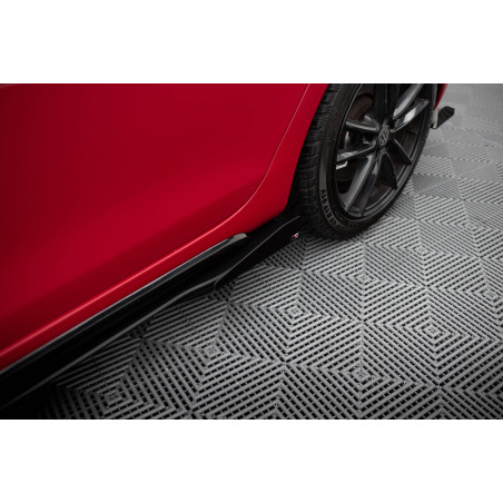 Diffusori minigonne street pro + Flaps Volkswagen Golf GTI Mk6  (Cod. M-VWGO6GTICNC-SD1B+SRF1G)