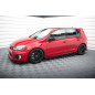 Diffusori minigonne street pro + Flaps Volkswagen Golf GTI Mk6  (Cod. M-VWGO6GTICNC-SD1B+SRF1G)
