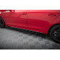 Diffusori minigonne street pro + Flaps Volkswagen Golf GTI Mk6  (Cod. M-VWGO6GTICNC-SD1B+SRF1G)