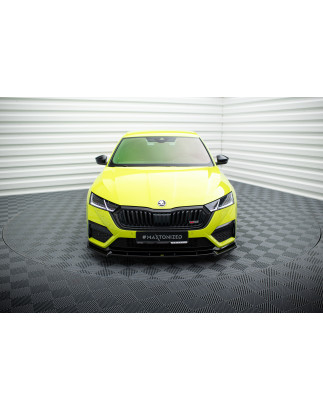 SPLITTER ANTERIORE V.1 Skoda Octavia RS Mk4 (Cod. M-SK-OC-4-RS-FD1G)