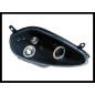 Fari Anteriori Angel Eyes Fiat Grande Punto '05-07 Black. (Cod. E-FAFI019)