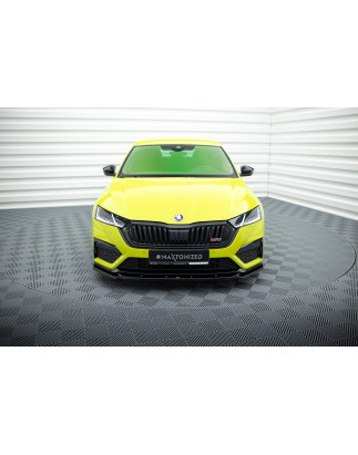 SPLITTER ANTERIORE V.3 Skoda Octavia RS Mk4 (Cod. M-SK-OC-4-RS-FD3G)