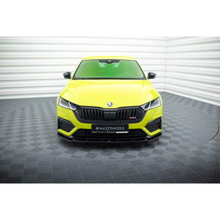 SPLITTER ANTERIORE V.3 Skoda Octavia RS Mk4 (Cod. M-SK-OC-4-RS-FD3G)