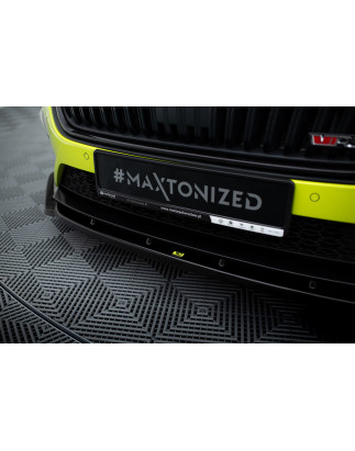 SPLITTER ANTERIORE V.3 Skoda Octavia RS Mk4 (Cod. M-SK-OC-4-RS-FD3G)