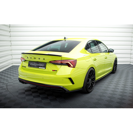Splitters posteriori laterali V.1 Skoda Octavia RS Mk4 (Cod. M-SK-OC-4-RS-RSD1G)