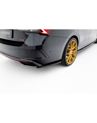 Splitters posteriori laterali V.1 Skoda Octavia RS Mk4 (Cod. M-SK-OC-4-RS-RSD1G)