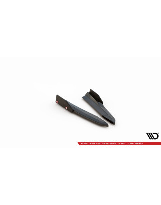 Splitters posteriori laterali V.2 + Flaps Skoda Octavia RS Combi / Liftback Mk4 / Mk4 Facelift (Cod.