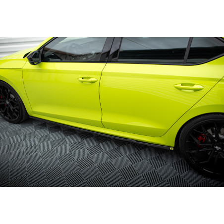 Diffusori minigonne V.1 Skoda Octavia RS Liftback / Combi Mk4 (Cod. M-SK-OC-4-RS-SD1G)
