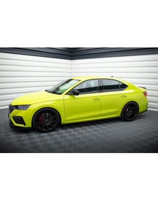 Diffusori minigonne V.1 Skoda Octavia RS Liftback / Combi Mk4 (Cod. M-SK-OC-4-RS-SD1G)