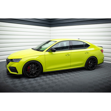 Diffusori minigonne V.1 Skoda Octavia RS Liftback / Combi Mk4 (Cod. M-SK-OC-4-RS-SD1G)