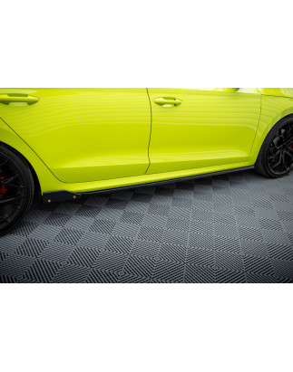 Diffusori minigonne V.2 + Flaps Skoda Octavia RS Liftback / Combi Mk4 (Cod. M-SK-OC-4-RS-SD2G+SF)