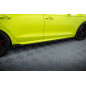 Diffusori minigonne V.2 + Flaps Skoda Octavia RS Liftback / Combi Mk4 (Cod. M-SK-OC-4-RS-SD2G+SF)