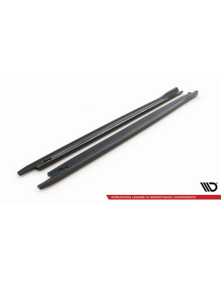 Diffusori minigonne V.2 + Flaps Skoda Octavia RS Liftback / Combi Mk4 (Cod. M-SK-OC-4-RS-SD2G+SF)