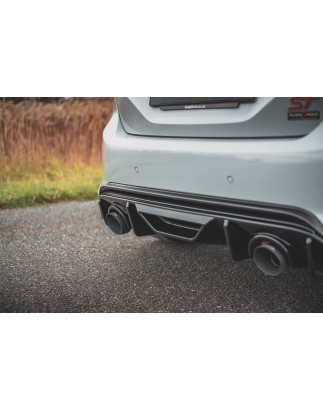 Sottoparaurti posteriore + Miltek Sport scarico Ford Fiesta ST Mk8 + GPF System (Cod. M-FO-FI-8-ST-R