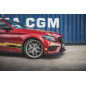 SPLITTER ANTERIORE street pro + Flaps Mercedes-AMG C43 / AMG-Line Coupe C205 (Cod. M-MEC20543AMGCNC-