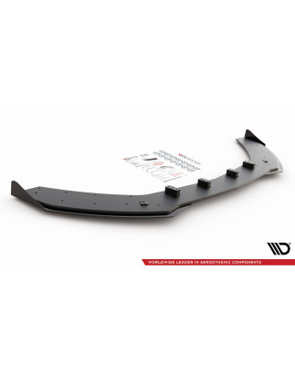 SPLITTER ANTERIORE street pro + Flaps Mercedes-AMG C43 / AMG-Line Coupe C205 (Cod. M-MEC20543AMGCNC-
