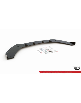 SPLITTER ANTERIORE street pro + Flaps Mercedes-AMG C43 / AMG-Line Coupe C205 (Cod. M-MEC20543AMGCNC-