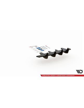 DIFFUSORE POSTERIORE street pro Mercedes-AMG C43 Coupe C205 (Cod. M-MEC20543AMGCNC-RS1B)